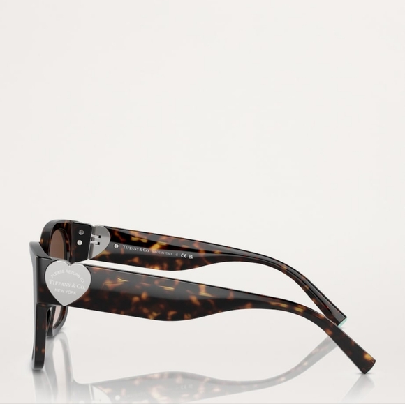 BNIB Tiffany & Co. Acetate Square Oversized Sunglasses RETURN TO TIFFANY 80153b - Picture 6 of 13